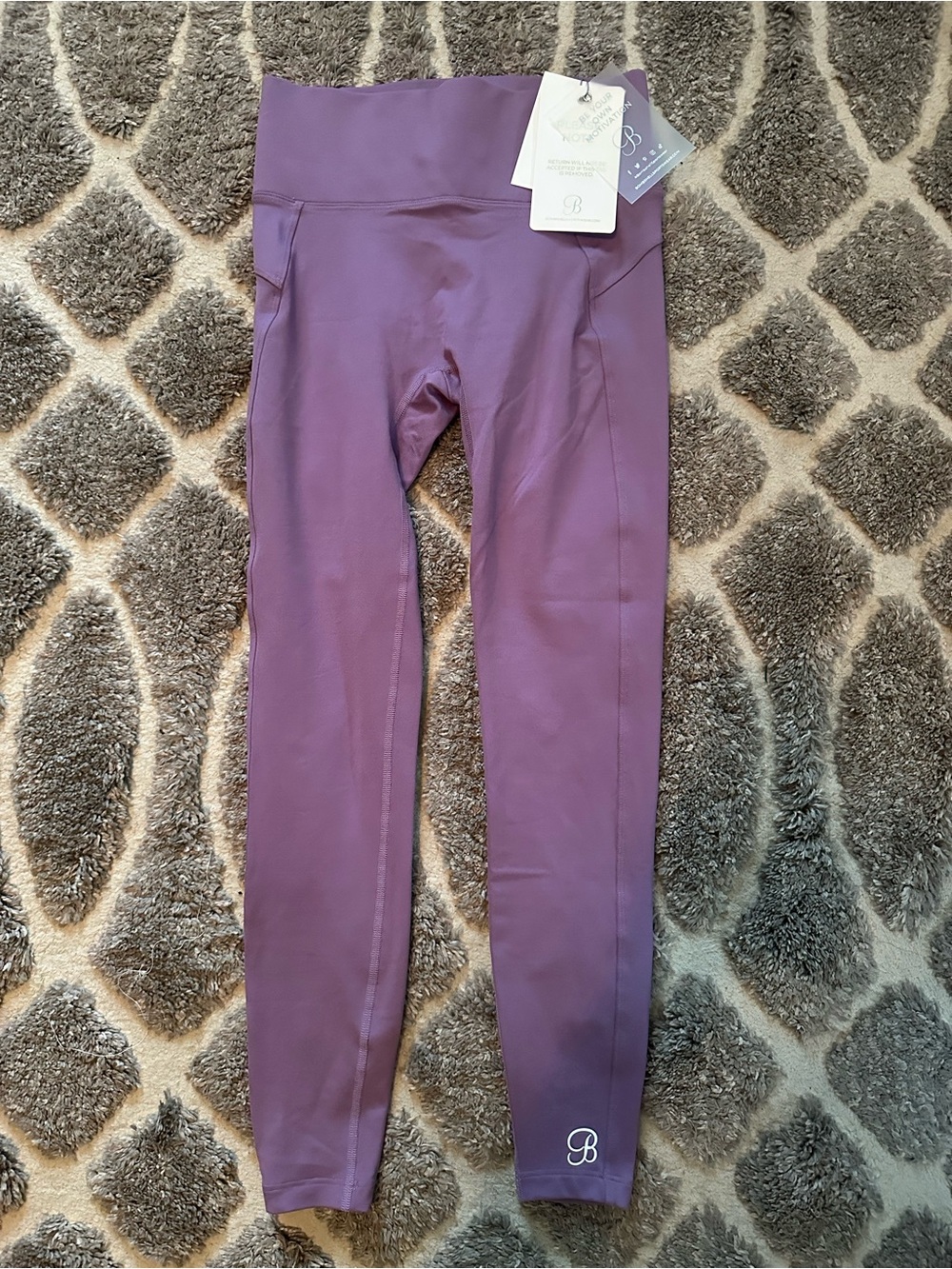Bombshell Purple Leggings BNWT